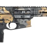 Cnc Firearms CNCDDMCG Daniel Defense DDM4 V7P Sports South Exclusive 5.56 NATO 30+1 10.30" Black Phosphate Threaded Barrel, Gold Multicam Aluminum Receiver w/Picatinny Rail, SBA3 Pistol Stabilizing Br 2 197635