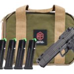 Alpha Foxtrot AA47X1CIG-XDBK20-PROM AF1911 Romulus Promo 9mm Luger 20+1 4.25" Black DLC Threaded Compensated Barrel, Black DLC Stainless Steel Optic Ready/Serrated Slide & Frame w/Beavertail & Picatin 1 198958