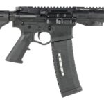 ATI ATIGAX5567ML60TBNS Alpha Maxx 5.56 NATO 60+1 7.50" Black Threaded Barrel, Black Receiver w/Picatinny Rail, Black Polymer Blade, Black A2 Grip 1 199401