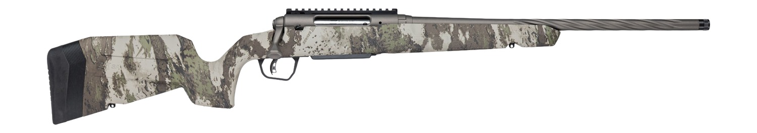 Savage Arms 33220 Axis 2 Pro 270 Win 4+1 20" Gun Metal Bronze Cerakote Spiral Fluted Threaded Barrel & Receiver w/Picatinny Rail, Savage Woodland Camo Fixed w/Pistol Grip Synthetic Stock, Right Hand 3 Savage Arms 33220 Axis 2 Pro 270 Win 4+1 20" Gun Metal Bronze Cerakote Spiral Fluted Threaded Barrel & Receiver w/Picatinny Rail, Savage Woodland Camo Fixed w/Pistol Grip Synthetic Stock, Right Hand