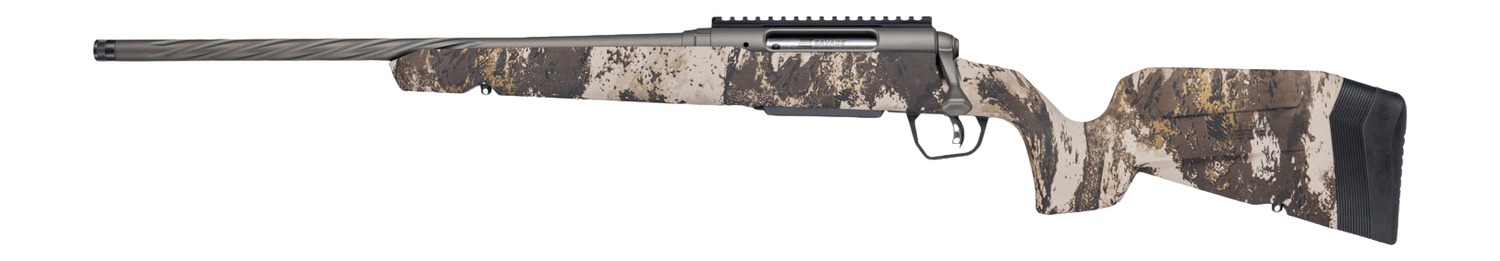 Savage Arms 33258 Axis 2 Pro 6.5 Creedmoor 4+1 20" Gun Metal Bronze Cerakote Spiral Fluted Threaded Barrel & Receiver w/Picatinny Rail, Savage Western Camo Fixed w/Pistol Grip Synthetic Stock, Left Ha 3 Savage Arms 33258 Axis 2 Pro 6.5 Creedmoor 4+1 20" Gun Metal Bronze Cerakote Spiral Fluted Threaded Barrel & Receiver w/Picatinny Rail, Savage Western Camo Fixed w/Pistol Grip Synthetic Stock, Left Ha