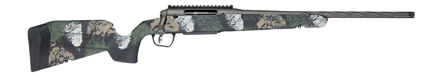 Savage Arms 33280 Axis 2 Pro 270 Win 4+1 20" Gun Metal Bronze Cerakote Spiral Fluted Threaded Barrel & Receiver w/Picatinny Rail, Forest SP Camo Fixed w/Pistol Grip Synthetic Stock, Right Hand 3 Savage Arms 33280 Axis 2 Pro 270 Win 4+1 20" Gun Metal Bronze Cerakote Spiral Fluted Threaded Barrel & Receiver w/Picatinny Rail, Forest SP Camo Fixed w/Pistol Grip Synthetic Stock, Right Hand