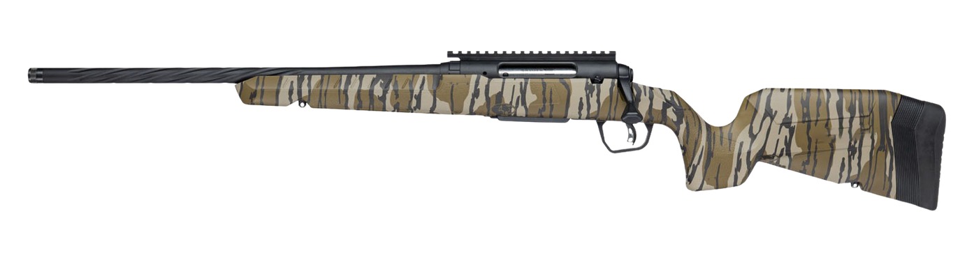 Savage Arms 33325 Axis 2 Pro 270 Win 4+1 20" Black Cerakote Carbon Steel Spiral Fluted Threaded Barrel & Receiver w/Picatinny Rail, Mossy Oak Original Bottomland Fixed w/Pistol Grip Synthetic Stock, L 3 Savage Arms 33325 Axis 2 Pro 270 Win 4+1 20" Black Cerakote Carbon Steel Spiral Fluted Threaded Barrel & Receiver w/Picatinny Rail, Mossy Oak Original Bottomland Fixed w/Pistol Grip Synthetic Stock, L