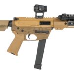 Shark Coast Tactical SCC8127CAFDE-S Creepy Andrew 9mm Luger 30+1 Polymer SB Tactical SBA3 Brace 1 201462