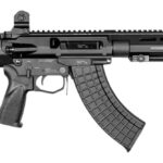 Grand Power 8588005948937 ARAQ-S 7.62x39mm 20+1 11" Black, Receiver w/Picatinny Rail, M-LOK Handguard, Black Polymer Collapsible Stock, Black Polymer Grip, Right Hand 2 201507