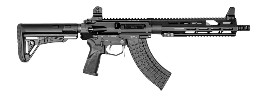 Grand Power 8588005948937 ARAQ-S 7.62x39mm 20+1 11" Black, Receiver w/Picatinny Rail, M-LOK Handguard, Black Polymer Collapsible Stock, Black Polymer Grip, Right Hand 3 Grand Power 8588005948937 ARAQ-S 7.62x39mm 20+1 11" Black, Receiver w/Picatinny Rail, M-LOK Handguard, Black Polymer Collapsible Stock, Black Polymer Grip, Right Hand