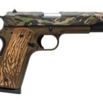 Tisas Arms Customs 10100518AA8 1911 A1 Service Backwoods ports South Exclusive 45 ACP 7+1 5" Carbon Steel Serrated Slide & Frame w/Beavertail 1 202364
