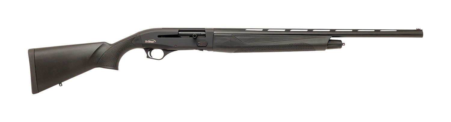 TriStar 26112 Viper Gen3 Compact 12 Gauge Semi-Auto 3" 5+1 24" Matte Blue Vent Rib Barrel, Matte Blue Aluminum Receiver, Fixed Black Synthetic Stock