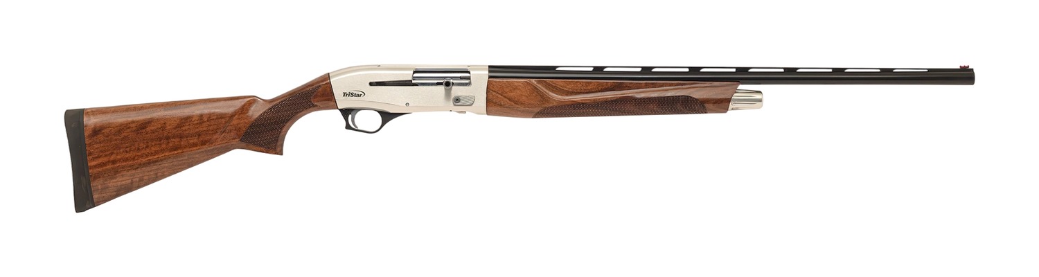 TriStar 26170 Viper Gen3 Select 12 Gauge Semi-Auto 3" 5+1 Blue Polished Vent Rib Barrel, Silver Aluminum Receiver, Fixed Walnut Stock