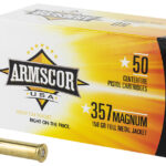Armscor FAC3576N USA 357Mag 158gr Full Metal Jacket 50 Per Box/20 Case 1 35285