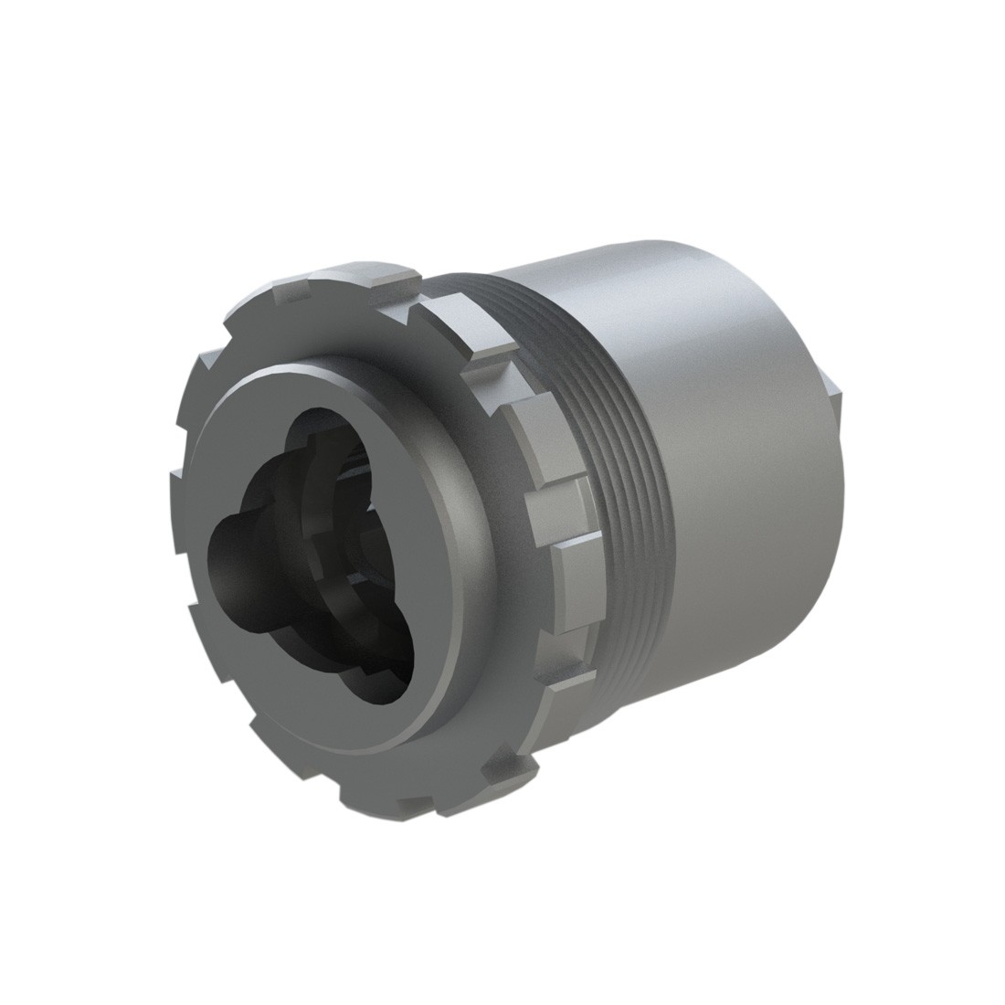 YANKEE HILL MACHINE COMPANY 3-LUG HEAVY DUTY ADAPTER .45 3 YANKEE HILL MACHINE COMPANY 3-LUG HEAVY DUTY ADAPTER .45