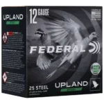 FEDERAL 12GA 2-3/4" 1 OZ 7.5 UPLAND STEEL 25 RD/BX 10 BX/CS 2 460310 14231509