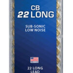 CCI 0038 Specialty CB Subsonic 22Long 29gr Lead Round Nose 100 Per Box/50 Case 2 63206
