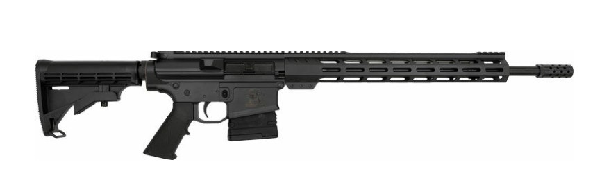 GLFA .308WIN AR10 RIFLE BLACK 18IN BARREL 15.125IN MLOK STYLE RAIL 10RD GL10308 BLK