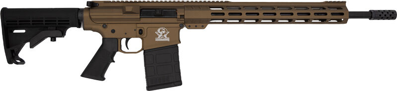 GLFA .308WIN AR10 RIFLE BRONZE 18IN BARREL 15.125IN MLOK STYLE RAIL 10RD GL10308 BRZ