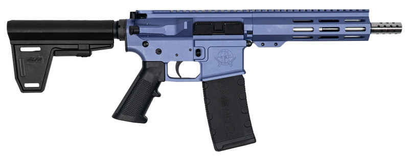 GLFA 223 WYLDE BRACED PISTOL WILD ORCHID 7.5IN BARREL 7.125IN MLOK STYLE RAIL 30RD GFORCE ARMS ADJUSTABLE ACE OF BRACE GL15223SSPB ORC