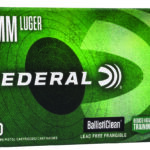 Federal BC9NT3 BallistiClean Reduced Hazard Training 9mmLuger 100gr Lead Free Frangible 50 Per Box/20 Case 2 65863