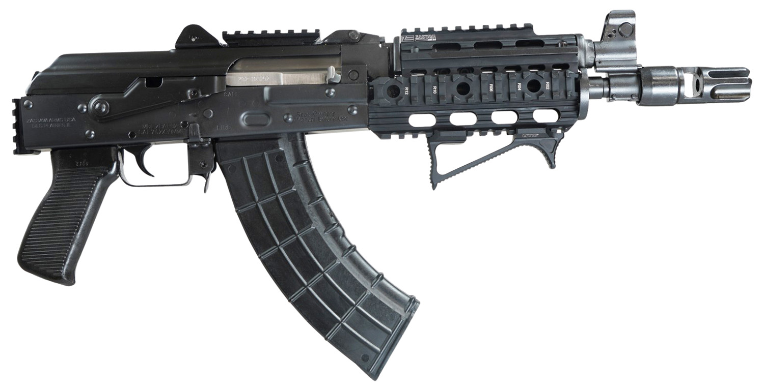 ZASTAVA ARMS USA ZPAP92 PIST 7.62X39 BLK TACT 3 ZASTAVA ARMS USA ZPAP92 PIST 7.62X39 BLK TACT
