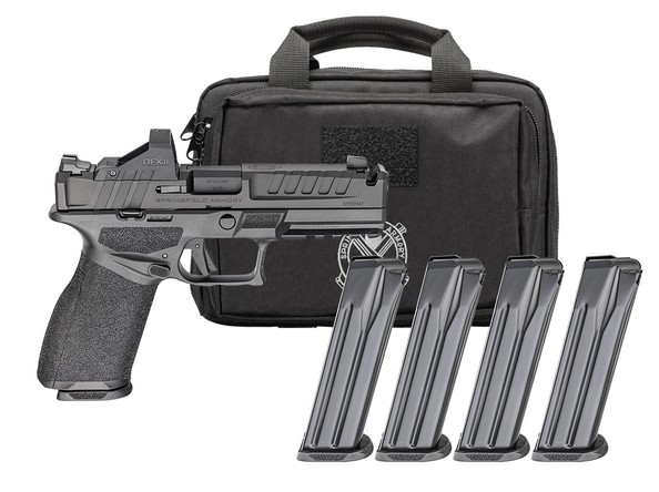SPRINGFIELD ARMORY ECHELON COMP FULL LENGTH FRAME 9MM 4.5IN BARREL 10RD BLACK U-DOT 4MAGS CA EC9459BCA-COMP-PAC 3 SPRINGFIELD ARMORY ECHELON COMP FULL LENGTH FRAME 9MM 4.5IN BARREL 10RD BLACK U-DOT 4MAGS CA EC9459BCA-COMP-PAC