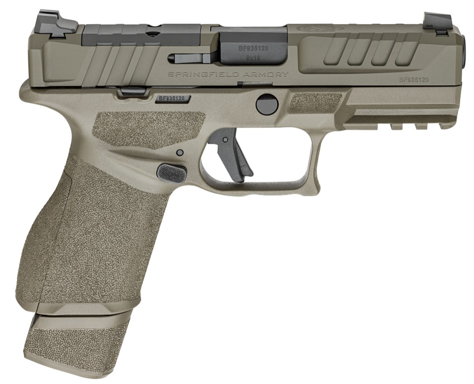 SPRINGFIELD ECHELON 4.0C 4IN BARREL 9 MM 1-15RD / 1-18RD OLIVE DRAB GREEN EC9409G-U