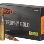 HSM 338LAP300OTM68 Trophy Gold Extended Range 338 Lapua Mag 300 gr Berger Hybrid Tactical Open Tip Match 20 Per Box/ 20 Case 1 82388