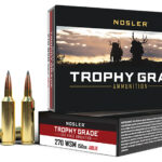Nosler 60114 Trophy Grade Long-Range 270WSM 150gr Nosler Spitzer AccuBond Long Range 20 Per Box/10 Case 2 88239