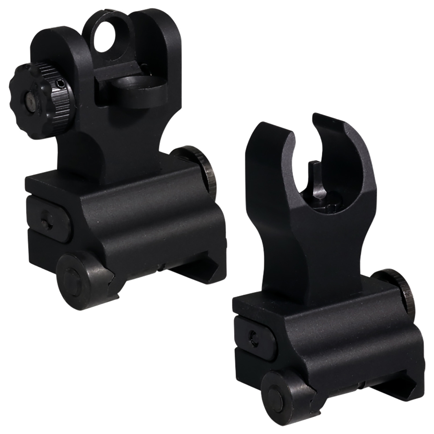 Samson QFHKA2PKG Quick Flip Folding Sights Front(HK) & Rear (A2) Black Anodized for AR-15 3 Samson QFHKA2PKG Quick Flip Folding Sights Front(HK) & Rear (A2) Black Anodized for AR-15
