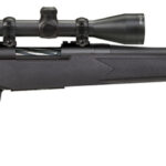 Mossberg 27867 Patriot Super Bantam 308 Win Caliber with 5+1 Capacity, 20" Fluted Barrel, Matte Blued Metal Finish & Black Synthetic Stock Right Hand (Youth) Includes 3-9x40mm Scope 2 97066