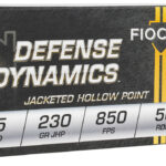 Fiocchi 45T500 Defense Dynamics 45ACP 230gr Jacketed Hollow Point 50 Per Box/10 Case 2 98280