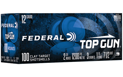 FED TOP GUN 12GA 2.75" #7.5 100/200 3 FED TOP GUN 12GA 2.75" #7.5 100/200