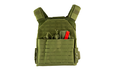 NCSTAR LSR PLATE CARRIER MED-2XL GRN 3 NCSTAR LSR PLATE CARRIER MED-2XL GRN