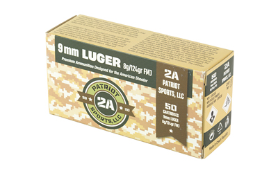 PATRIOT SPORTS 9MM 124GR FMJ 50/1000 5 PATRIOT SPORTS 9MM 124GR FMJ 50/1000 - Image 3