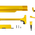 XTS AR15 ANODIZED PARTS KIT GOLD 1 XTS ADZ PKGD 1
