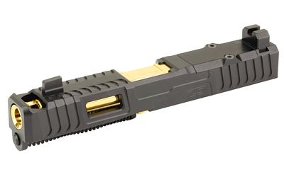 ZAF IBS CMP SLIDE FOR G19 G3 BLK/GLD 3 ZAF IBS CMP SLIDE FOR G19 G3 BLK/GLD