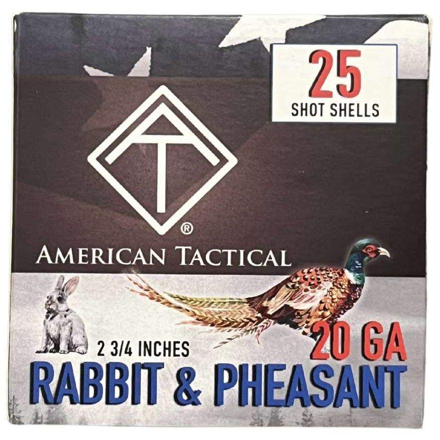 ATI Game Load Shotshell 20ga 2-3/4" 1oz 1220 fps #4 25/ct 3 ATI Game Load Shotshell 20ga 2-3/4" 1oz 1220 fps #4 25/ct