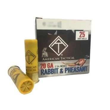 ATI Game Load Shotshell 20ga 2-3/4" 1oz 1220 fps #5 25/ct 3 ATI Game Load Shotshell 20ga 2-3/4" 1oz 1220 fps #5 25/ct