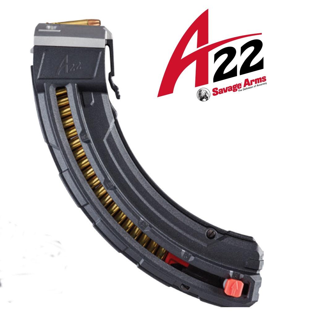 Butler Creek Savage Arms A22 Magnum Magazine .22 Mag Black Steel 25/rd 3 Butler Creek Savage Arms A22 Magnum Magazine .22 Mag Black Steel 25/rd