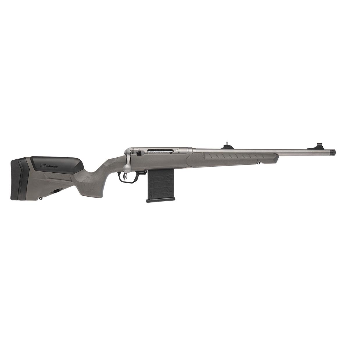 Savage 110 Ridge Hunter Rifle 375 Ruger 5rd Capacity 18" Threaded Barrel Flat Dark Gray Stock 3 Savage 110 Ridge Hunter Rifle 375 Ruger 5rd Capacity 18" Threaded Barrel Flat Dark Gray Stock