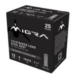 Migra Waterfowl Steel Stacked Load Shotshell 12ga 3" 1-1/4oz 1445 fps #1 & #3 25/ct 2 https3A2F2Fmedia.chattanoogashooting.com2Fimages2Fproduct2FERM12AS132FERM12AS132