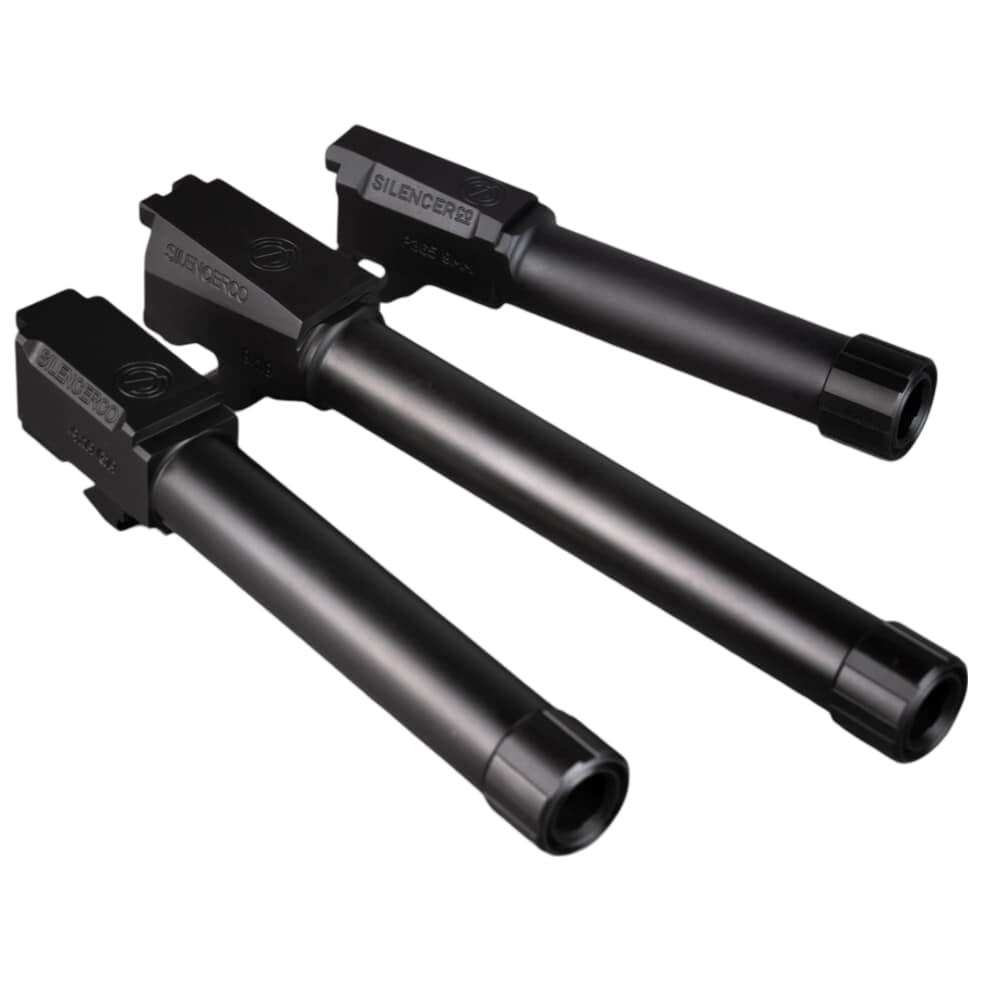 SilencerCo Threaded Barrel for Glock 23 40 S&W 9/16x24 4.5" Black 3 SilencerCo Threaded Barrel for Glock 23 40 S&W 9/16x24 4.5" Black