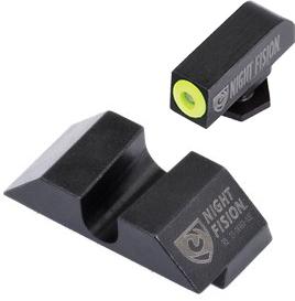 Perfect Dot NS Set w/Yellow Front Dot + U Blank Rear for Glock 17-39 3 Perfect Dot NS Set w/Yellow Front Dot + U Blank Rear for Glock 17-39