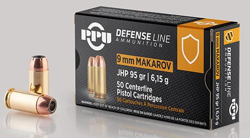 Cart 1 PRIVI 9x18 Makarov JHP 95Gr 50Rds Ammo