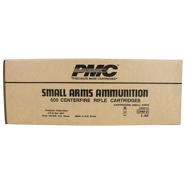 Cart 3 PMC Bronze Rifle Ammunition .308 Win 147 gr FMJBT 2780 fps 500/ct