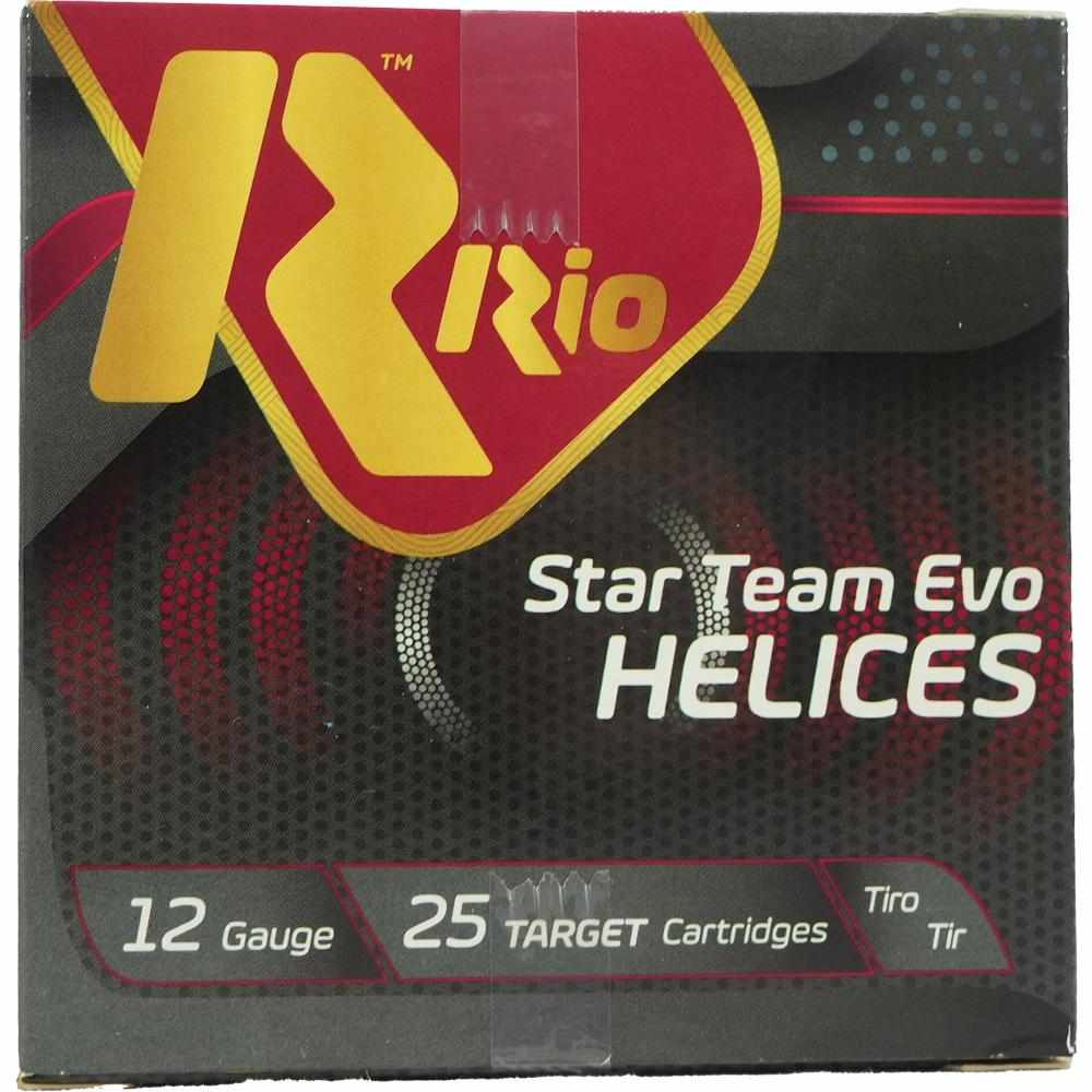 Rio Star Team EVO Helice HV Shotshell 12ga 2-3/4" 1oz 1315 fps #7.5 25/ct 3 Rio Star Team EVO Helice HV Shotshell 12ga 2-3/4" 1oz 1315 fps #7.5 25/ct