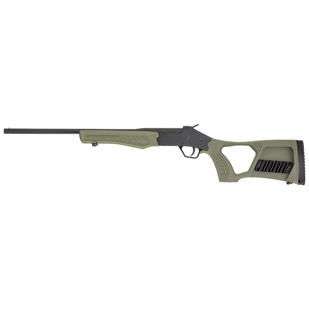 SS Poly Tuffy 410GA 18.5" BK/OD Green Break-Action Shotgun