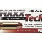 Maxxtech Brass Casefire Handgun Ammunition .45 ACP 230 gr FMJ 1000/ct 1 https3A2F2Fmedia.chattanoogashooting.com2Fimages2Fproduct2FTLPTGB45BC2FTLPTGB45B