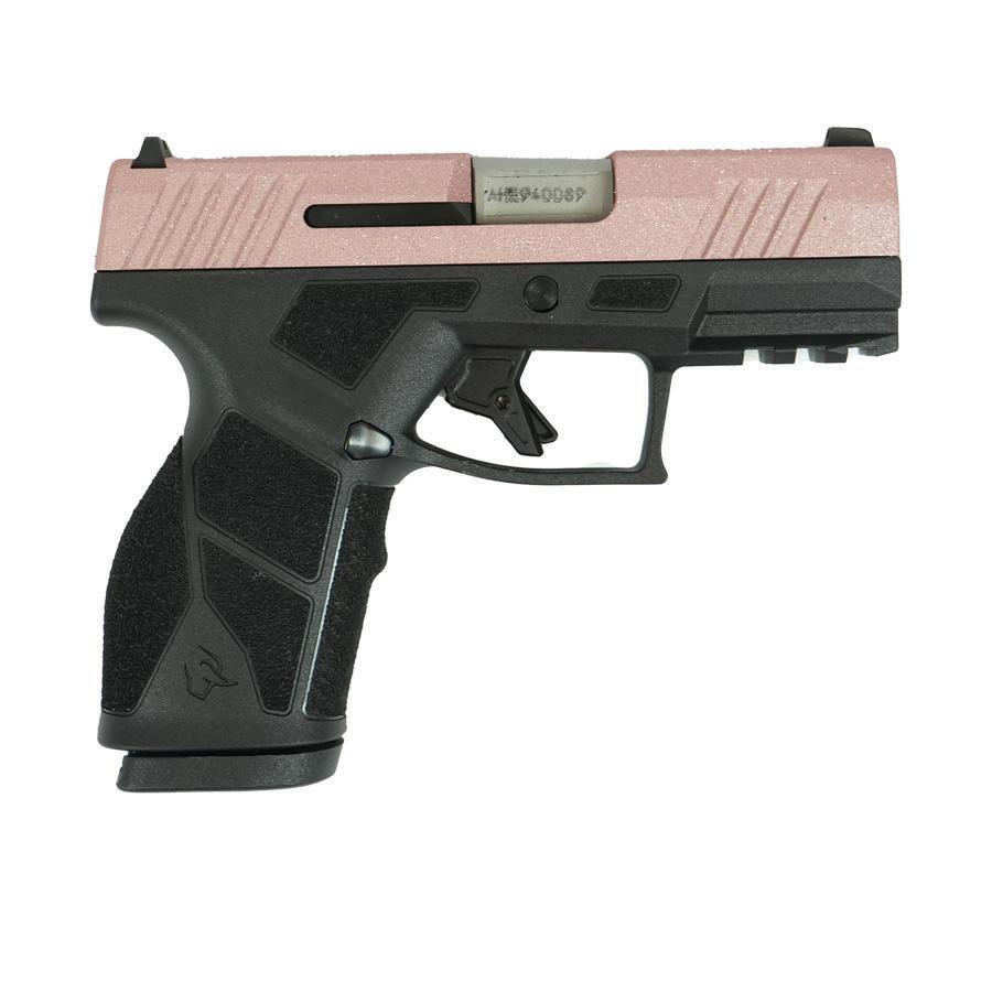 Taurus GX2 "Rose Gold Glitter" Handgun 9mm Luger 13rd Magazines (2) 3.38" Barrel Black Frame/Custom Slide 3 Taurus GX2 "Rose Gold Glitter" Handgun 9mm Luger 13rd Magazines (2) 3.38" Barrel Black Frame/Custom Slide