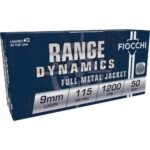 Fiocchi Range Dynamics Handgun Ammunition 9mm Luger 115 gr FMJ 1200 fps 1000/ct 2 https3A2F2Fmedia.chattanoogashooting.com2Fimages2Fproduct2FXN9APCASE2FXN9APCASE 1