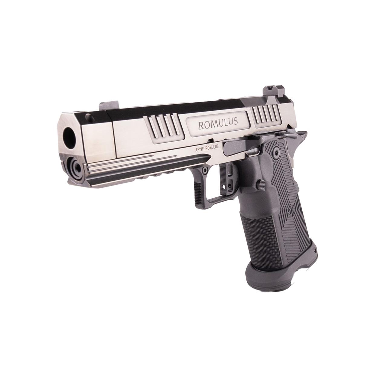 AF1911 Romulus RMSC Comp Handgun 9mm Luger 17 & 20rd Magazines 4.25" Threaded Comp Barrel Polished DLC Finish 3 AF1911 Romulus RMSC Comp Handgun 9mm Luger 17 & 20rd Magazines 4.25" Threaded Comp Barrel Polished DLC Finish