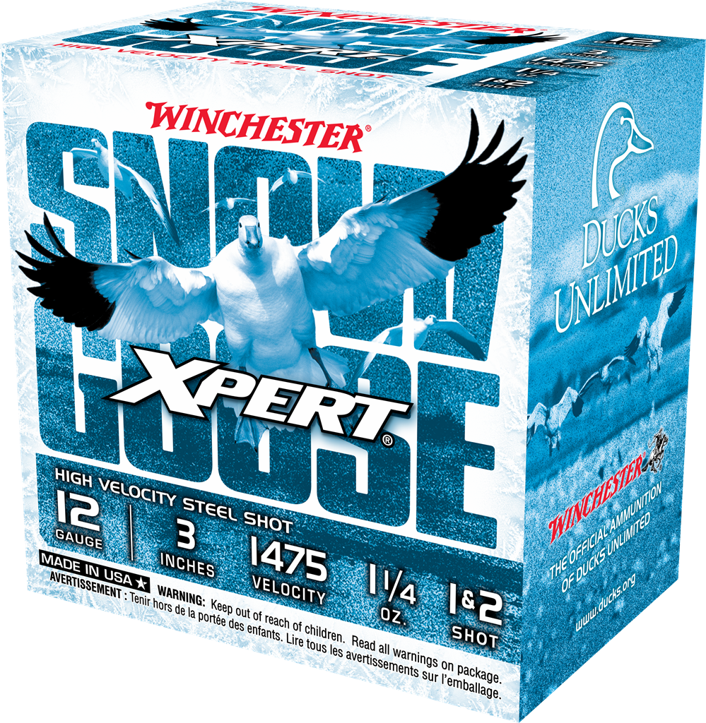 WINCHESTER XPERT SNOW GOOSE 12GA 3" #1 SHOT 25RD BX 250RD CASE 3 WINCHESTER XPERT SNOW GOOSE 12GA 3" #1 SHOT 25RD BX 250RD CASE
